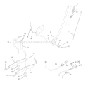 Page H Diagram and Parts List for WE125N38A  Weed Eater Lawn Tractor